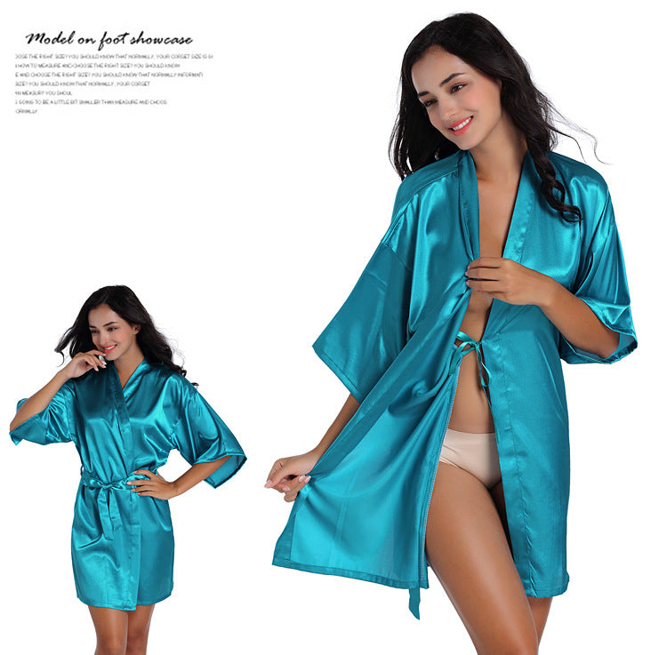 Bridesmaid dressing gown