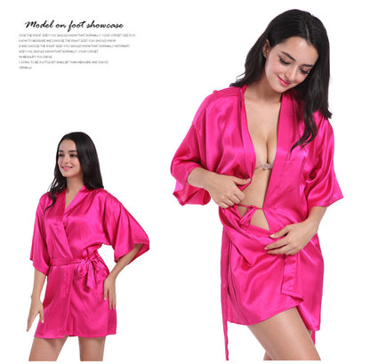 Bridesmaid dressing gown