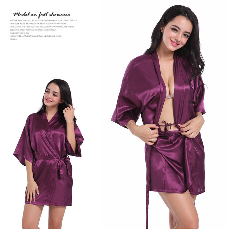 Bridesmaid dressing gown