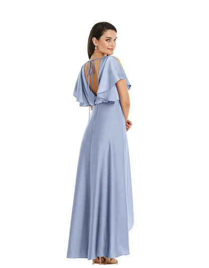 Satin Bridesmaid Dresses Slimming And Shading