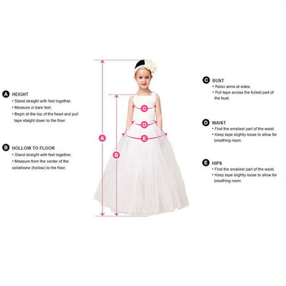 Customize Flower Girl Dress Butterfly Belt For Wedding Party Tiered Tulle Kid Birthday Princess Dresses First Communion Gowns