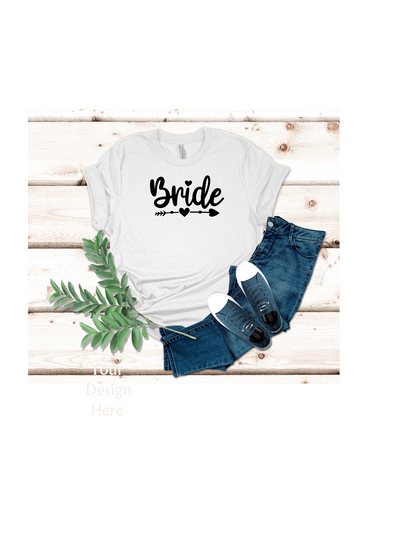 Pre - Order Custom Bridal Party T-shirts