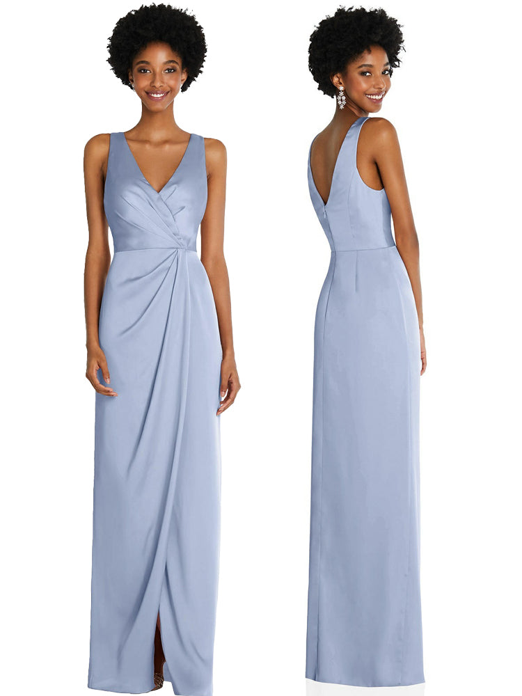 Satin Bridesmaid Dresses Slimming And Shading